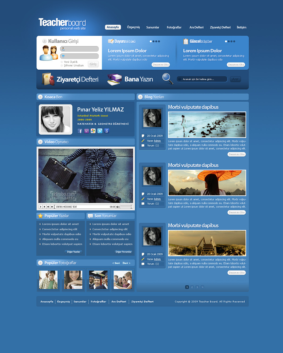 国外27个时尚网站设计界面创意欣赏 网页设计、UI与原创设计的灵感源泉